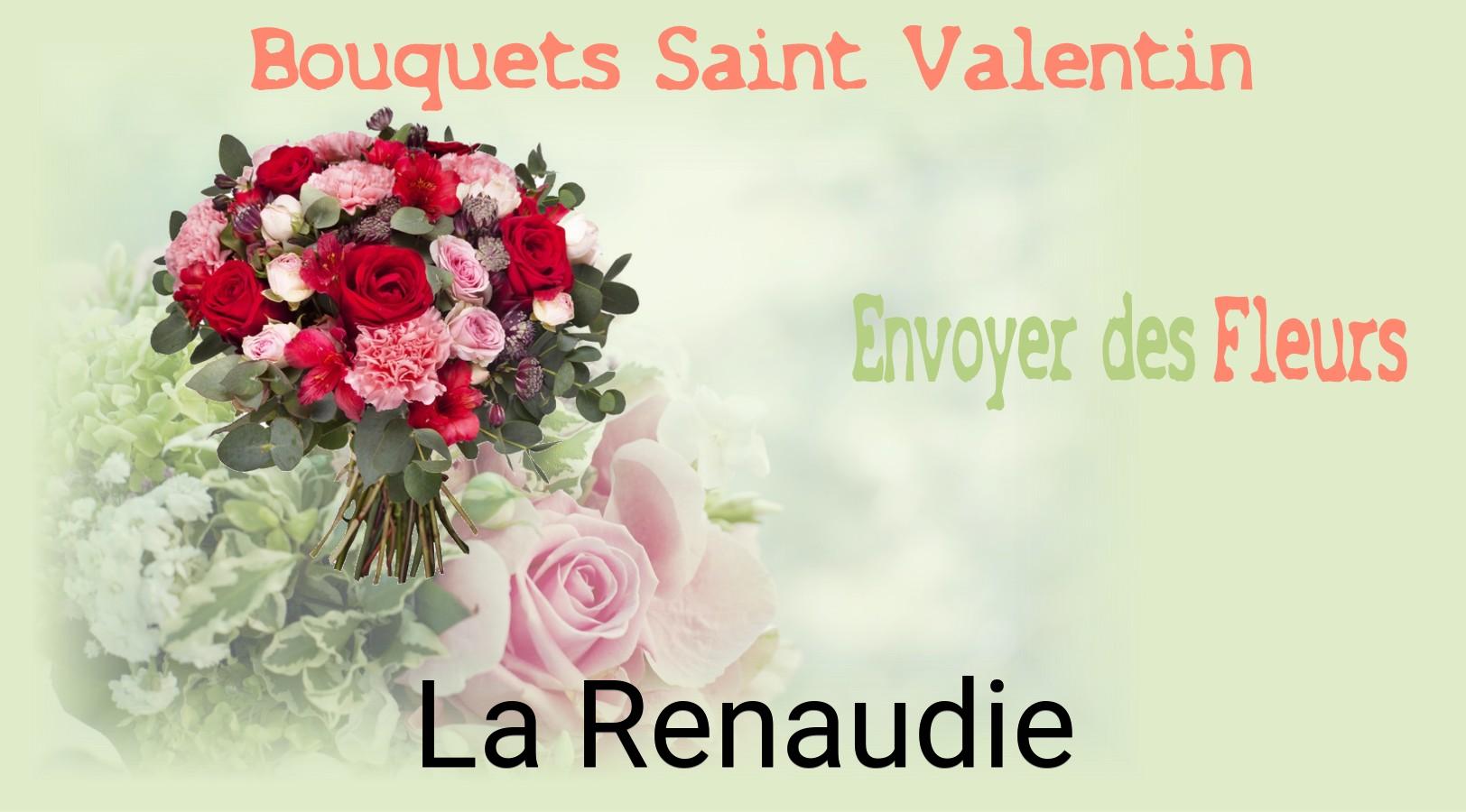 Roses de Saint-Valentin livrées à La Renaudie